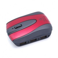 Targus Rechargeable wireless optical mouse with 3-port hub