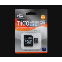 Team Micro SDHC + SD Adapter