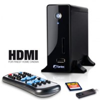 Fantec MM-CH36US Mediaplayer 3,5" SATA, HDMI, Card Reader, USB-Host