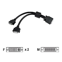 Matrox LFH60 naar 2 x DVI-I kabel