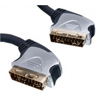 HQ Silver Series Pro Audio Video Connection, Scart <-> Scart 1,5m
