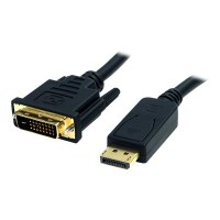 Startech StarTech.com DisplayPort to DVI Cable - DisplayPort kabel - DisplayPort (M) - DVI-D (M) - 1.83 m - zwart