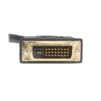 Startech StarTech.com DVI-D to 2x DVI-D Digital Video Splitter Cable - Videosplitter - dubbele verbinding - DVI - DVI-D (V) - DVI-D (M) - 30.5 cm - beschermd - zwart