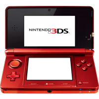 Nintendo 3DS, Console (Metallic Red) 3DS