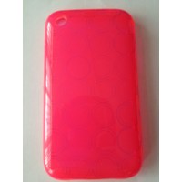 Salland iPhone 3G/3GS Silicon Cover Roze Dots