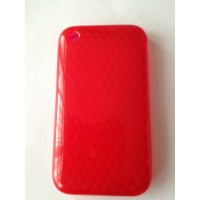 Salland iPhone 3G/3GS Silicon Cover Rood