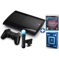 Sony The New PlayStation 3 + PlayStation Move Starterpack + Wonderbook + Book of Spells