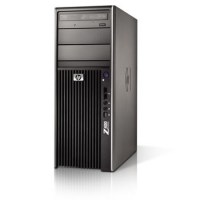 HP Z400 1x Quad Core Xeon W3520 2.93 GHz LC 8MB/8GB (4x2GB)/500 GB SATA/DVD/FX-1800/ Win 7 Pro