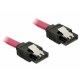 DeLOCK Cable SATA 6 Gb/s 70cm straight/straight red