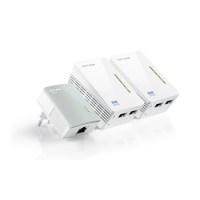 TP-Link AV500 Powerline universele Wi-Fi Range Extender, 2 ethernetaansluitingen, netwerkset