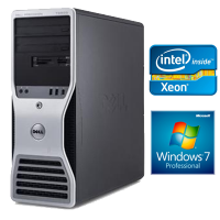 Dell Precision T5500 2x Intel Xeon X5570 QC 2.66Ghz/16GB (4x4GB)/1 TB SATA/DVD/Quadro 2000 /Win7 Pro