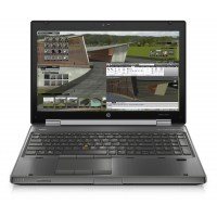 HP EliteBook 8570W I7-3820QM 2.70 Ghz/K1000m/32GB DDR3/256GB SSD/DVDRW/15 inch/US Intl/Windows 10 Pro Mar Com (Grade B)