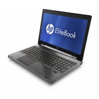 HP EliteBook 8560w i5-2520M 2.50 GHz/Quadro 1000m/8GB DDR3/250GB SSD/DVDRW/15 inch/US Intl/Windows 10 Pro Mar Com (Grade B)