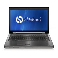 HP EliteBook 8760w I7-2620M 2.7Ghz/AMD Firepro M5950/8GB DDR3/240GB SSD/DVDRW/17 inch/US Intl/Windows 10 Pro Mar Com (Grade B)